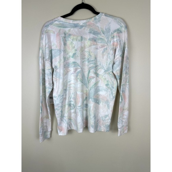 NWT PJ Salvage "Palm Desert" print Long Sleeve Top XS - Picture 6 of 6